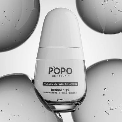 Kit Acne Care Pòpo Skin Bakery Tônico para Acne e Retinol 0,3%