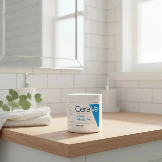 Creme Hidratante CeraVe para Rosto e Corpo 454g Pele Seca a Muito Seca Sem Perfume
