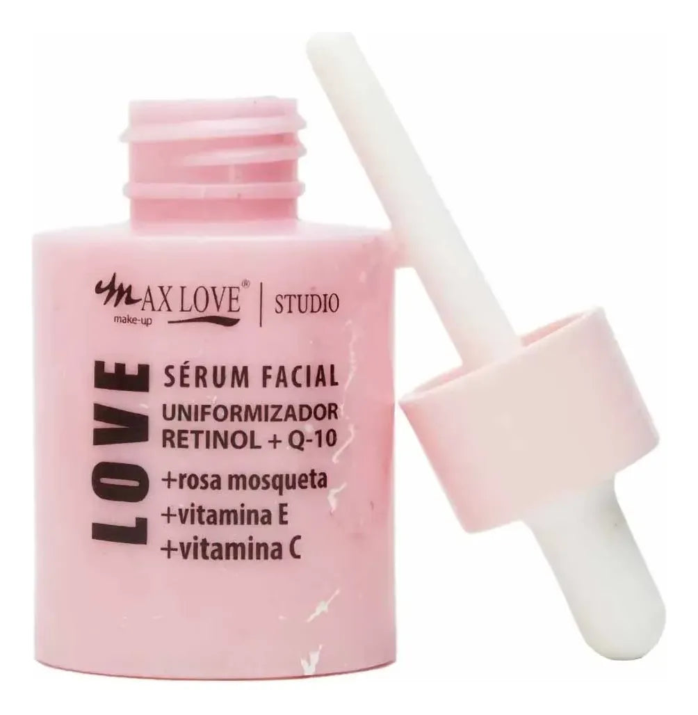 Sérum Facial Uniformizador Retinol + Q10 Max Love 30ml